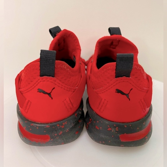 PUMA Kids Red Athletic Shoes - Size 9C - Picture 9 of 9